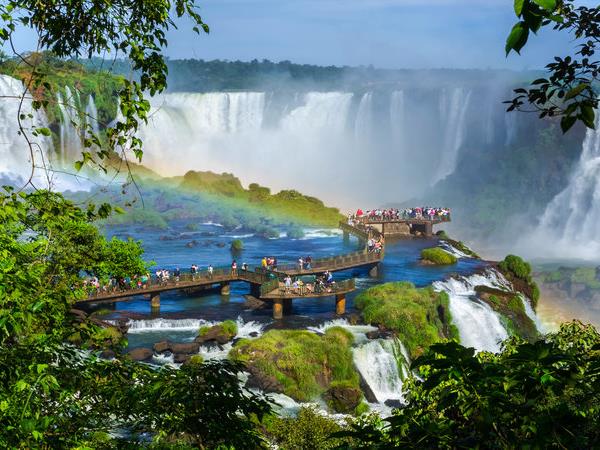 Brazil wildlife vacation, waterfalls and beaches